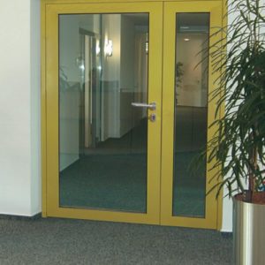 Левая противопожарная дверь / серия FRM7443