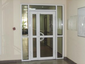 Огнеупорная алюминиевая дверь EIW-90 / серия FRM7134